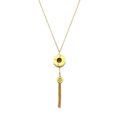 Bullet Tassel Necklace - Premium Necklaces - Just €110! Shop now at San Rocco Italia