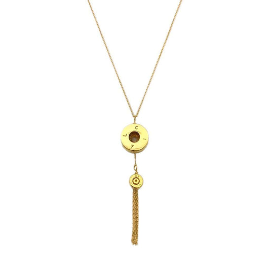Bullet Tassel Necklace - Premium Necklaces - Shop now at San Rocco Italia
