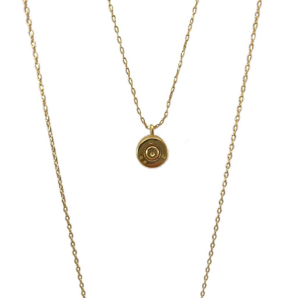 Layered Bar Bullet Necklace - Premium Necklaces - Just €110! Shop now at San Rocco Italia