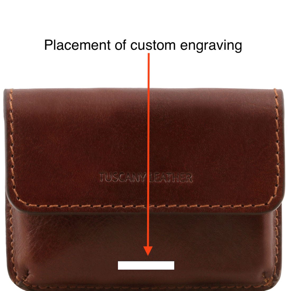 Exclusive leather business card holder | TL141378 - Premium Office leather accessories - Shop now at San Rocco Italia