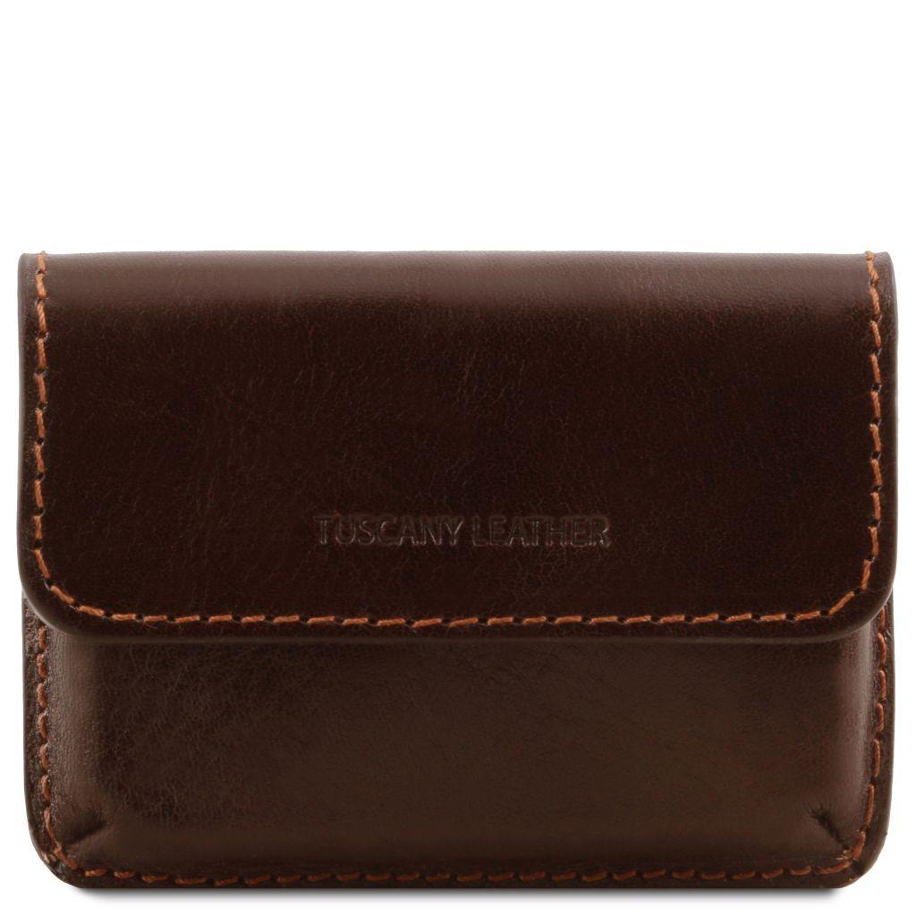 Exclusive leather business card holder | TL141378 - Premium Office leather accessories - Shop now at San Rocco Italia