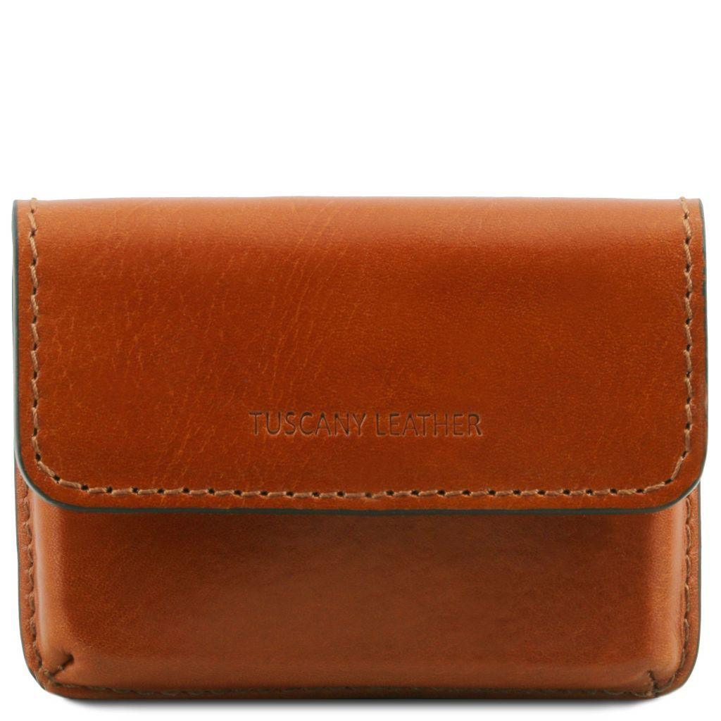 Exclusive leather business card holder | TL141378 - Premium Office leather accessories - Shop now at San Rocco Italia