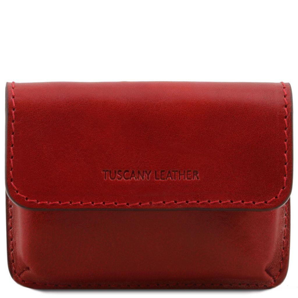 Exclusive leather business card holder | TL141378 - Premium Office leather accessories - Shop now at San Rocco Italia