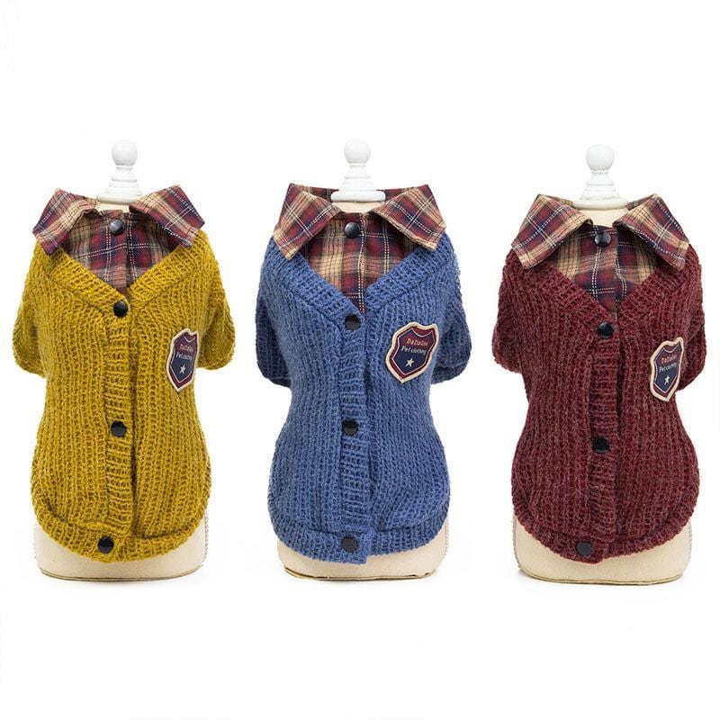 Back to School Cardigan for Your Dog or Cat | sizes S-XXL - Pet Clothing -  sanroccoitalia.it