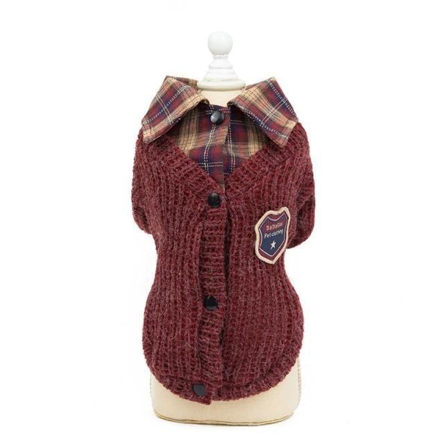 Back to School Cardigan for Your Dog or Cat | sizes S-XXL - Pet Clothing -  sanroccoitalia.it