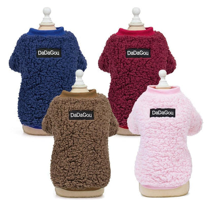 Warm Fleece Jackets for Dogs and Cats - Premium Pet Clothing - Shop now at San Rocco Italia