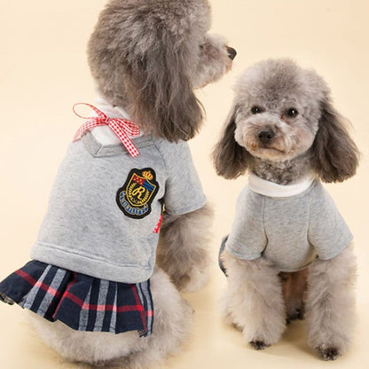 School Uniform for Small Dogs or Cats - San Rocco Italia