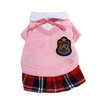 School Uniform for Small Dogs or Cats - San Rocco Italia