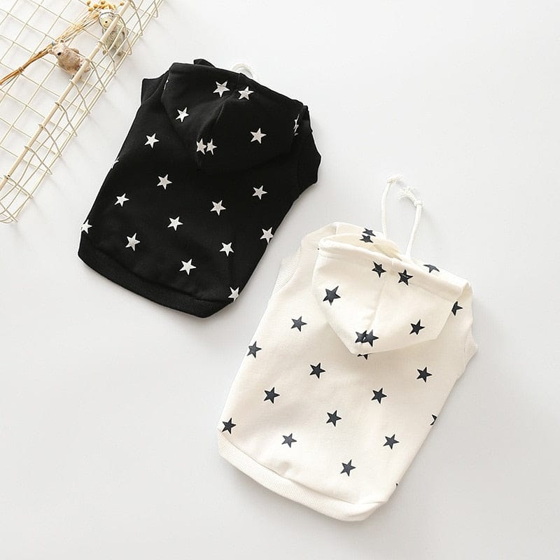 Star Hoodie for Small and Medium Dogs or Cats - Premium Pet Clothing - Just €15.95! Shop now at San Rocco Italia