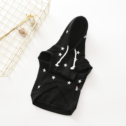 Star Hoodie for Small and Medium Dogs or Cats - Premium Pet Clothing - Just €15.95! Shop now at San Rocco Italia