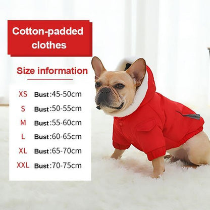 Warm Jacket For Small and Medium Dogs - Premium Pet Clothing - Just €22.95! Shop now at San Rocco Italia