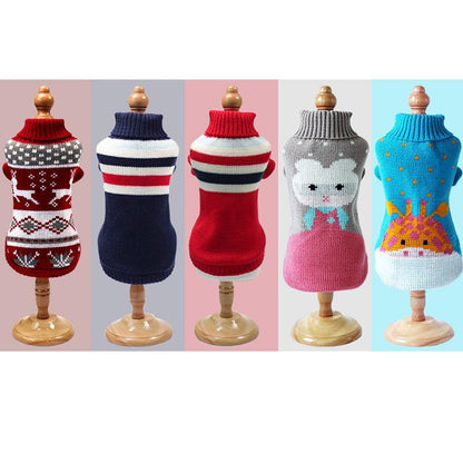 Winter Sweater for Small Dogs/Cats - Premium Pet Clothing - Just €12.95! Shop now at San Rocco Italia