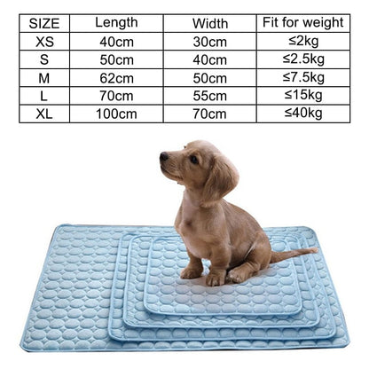 Pet Cooling Mat - XS to XXL - Premium Pet products - Shop now at San Rocco Italia