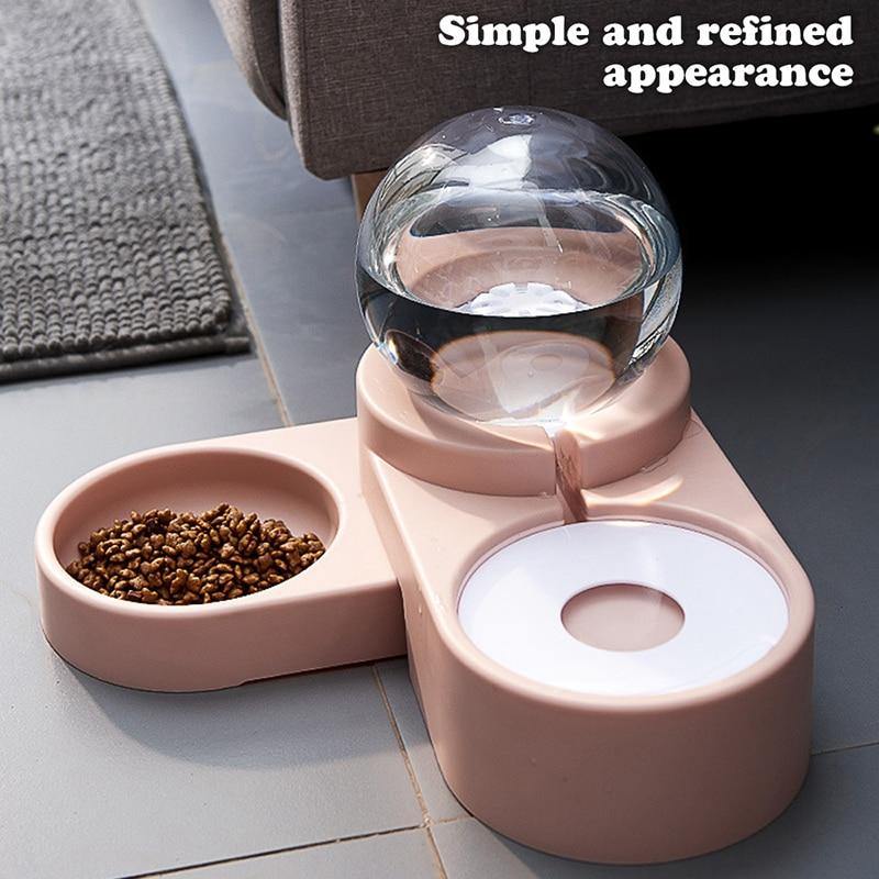 2-in-1 Pet Feeder with Automatic Water Dispenser - Premium Pet products - Shop now at San Rocco Italia