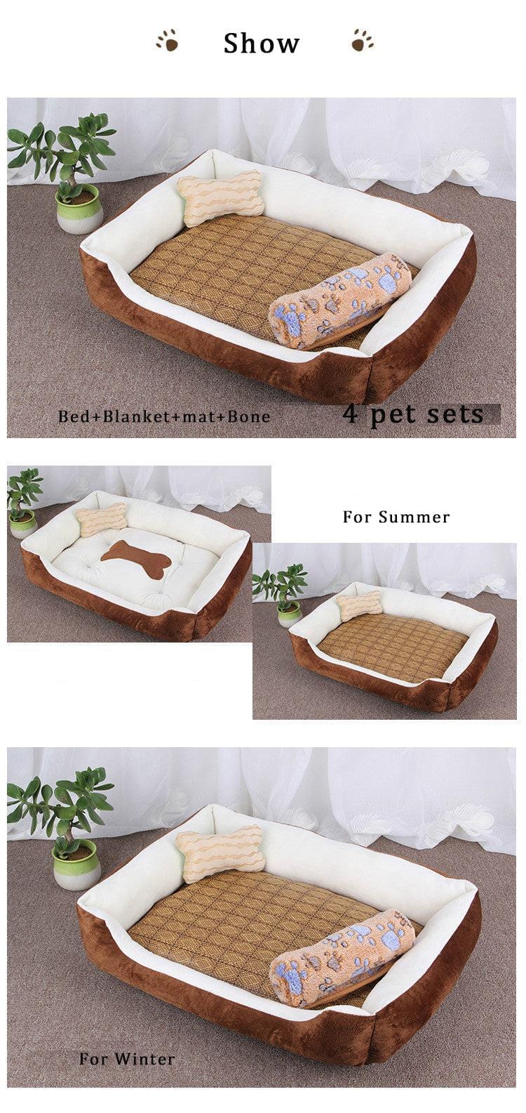 Bone Pet Bed for Small to Large Pets - Premium Pet products - Shop now at San Rocco Italia