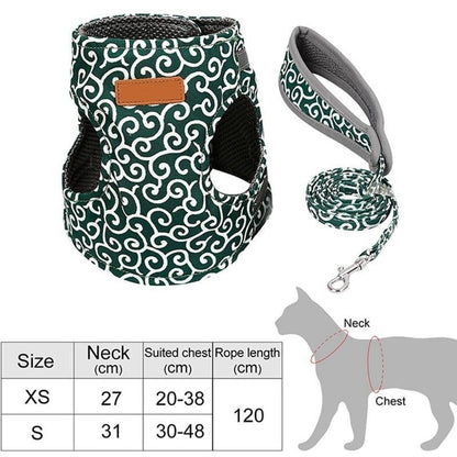Cat Walking Jacket Harness and Leash - Premium Pet products - Just €31.95! Shop now at San Rocco Italia