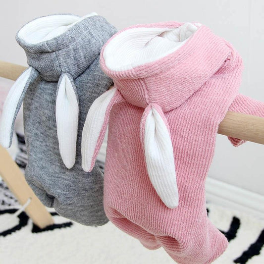 Cute Bunny Ear Hoodie For Small Dogs or Cats - Premium Pet products - Just €15.95! Shop now at San Rocco Italia