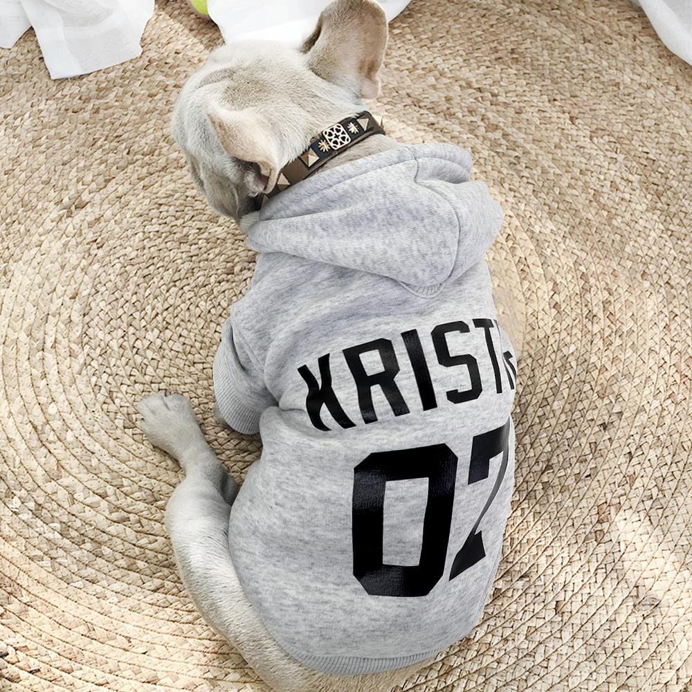 Personalized Pet Hoodie for Large to Small Dogs and Cats - Premium Pet products - Just €29.95! Shop now at San Rocco Italia