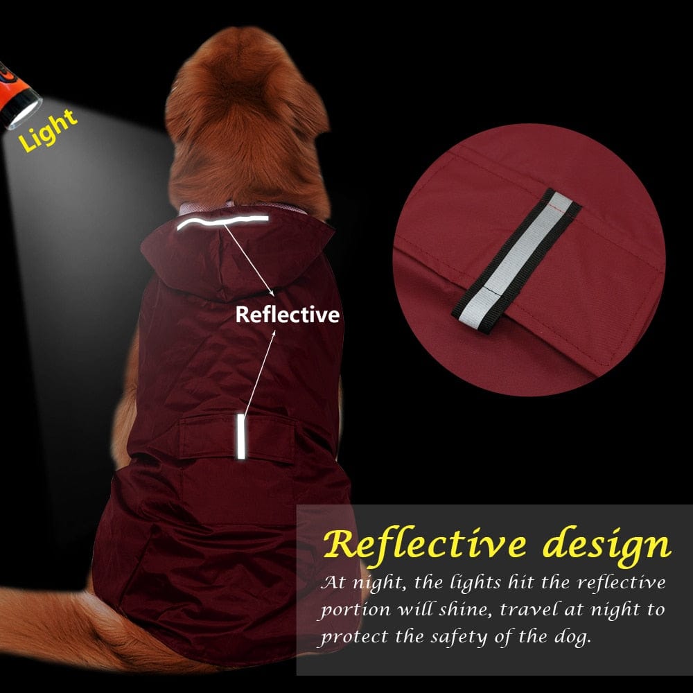 Raincoat for Large Dogs | Sizes: 3XL-5XL - Premium Pet products - Shop now at San Rocco Italia
