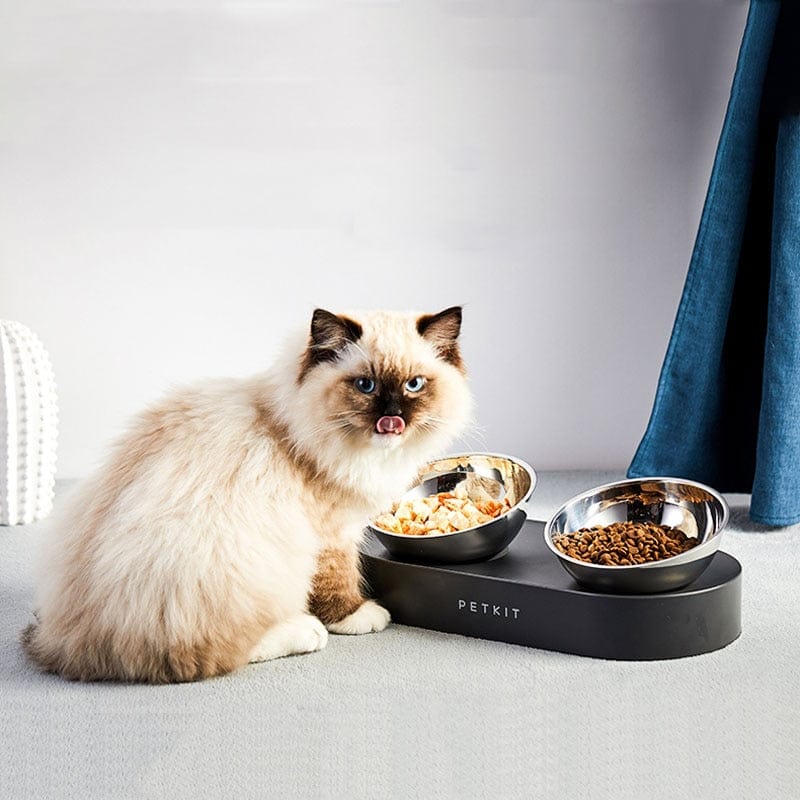 Stainless Steel Adjustable Pet Bowls -  www.sanroccoitalia.it - Pet products