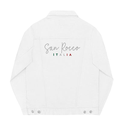 San Rocco Italia embroidered denim jacket - unisex -  - San Rocco Italia