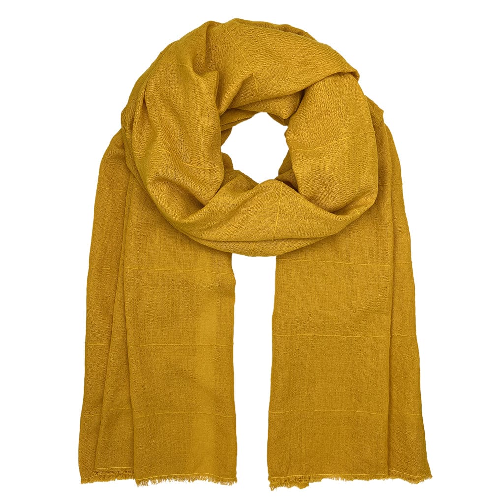 Classic Cotton Wrap Scarf from Ethiopia - Premium Scarves & Bandanas - Shop now at San Rocco Italia