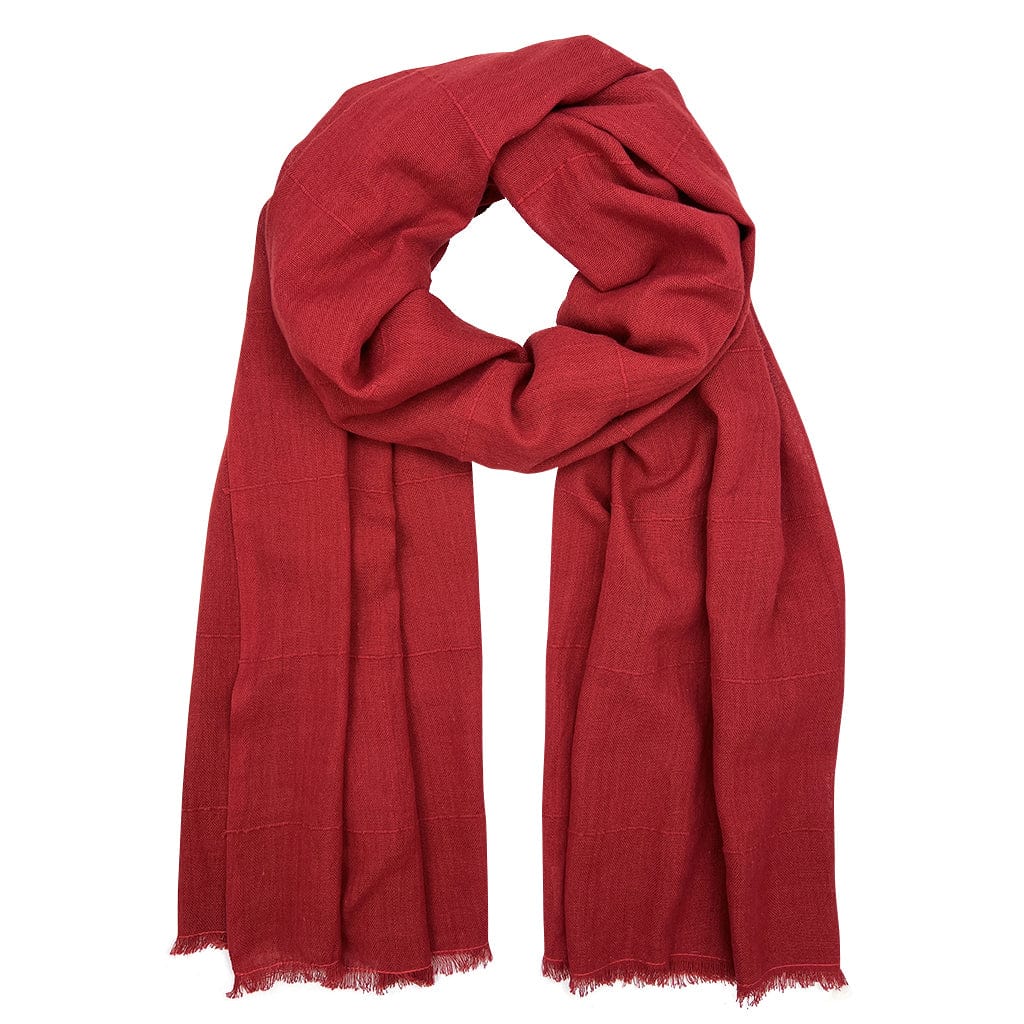 Classic Cotton Wrap Scarf from Ethiopia - Premium Scarves & Bandanas - Shop now at San Rocco Italia