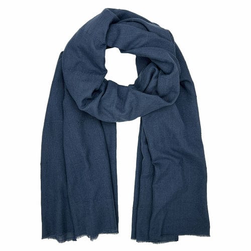 Classic Cotton Wrap Scarf from Ethiopia - Premium Scarves & Bandanas - Shop now at San Rocco Italia