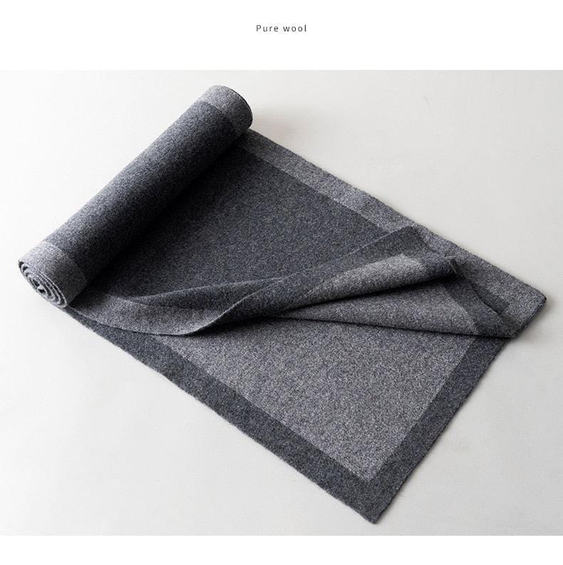 Long 100% Wool Scarf - Scarves -  sanroccoitalia.it