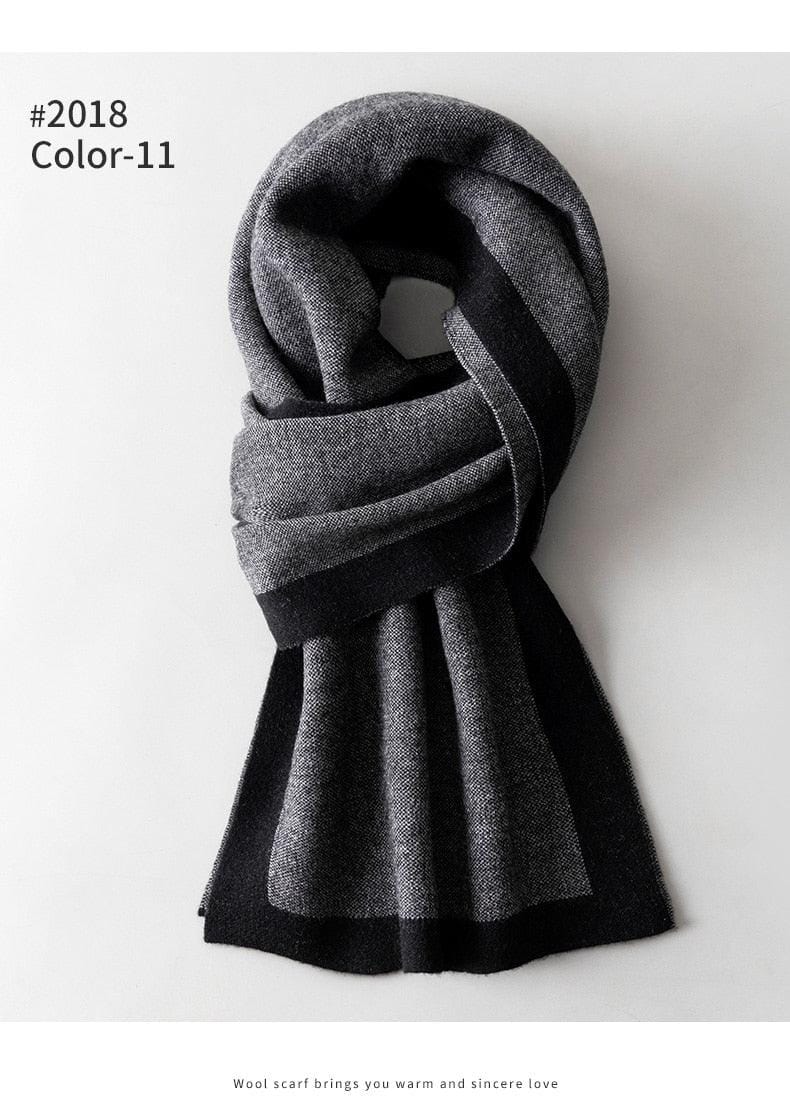 Long 100% Wool Scarf - Premium Scarves - Shop now at San Rocco Italia