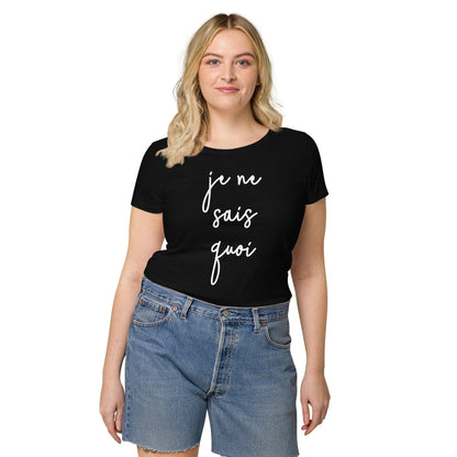 Je Ne Sais Quoi Women’s Organic T-Shirt - San Rocco Italia