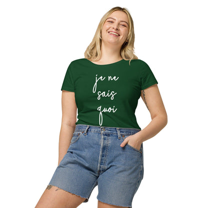 Je Ne Sais Quoi Women’s Organic T-Shirt - San Rocco Italia