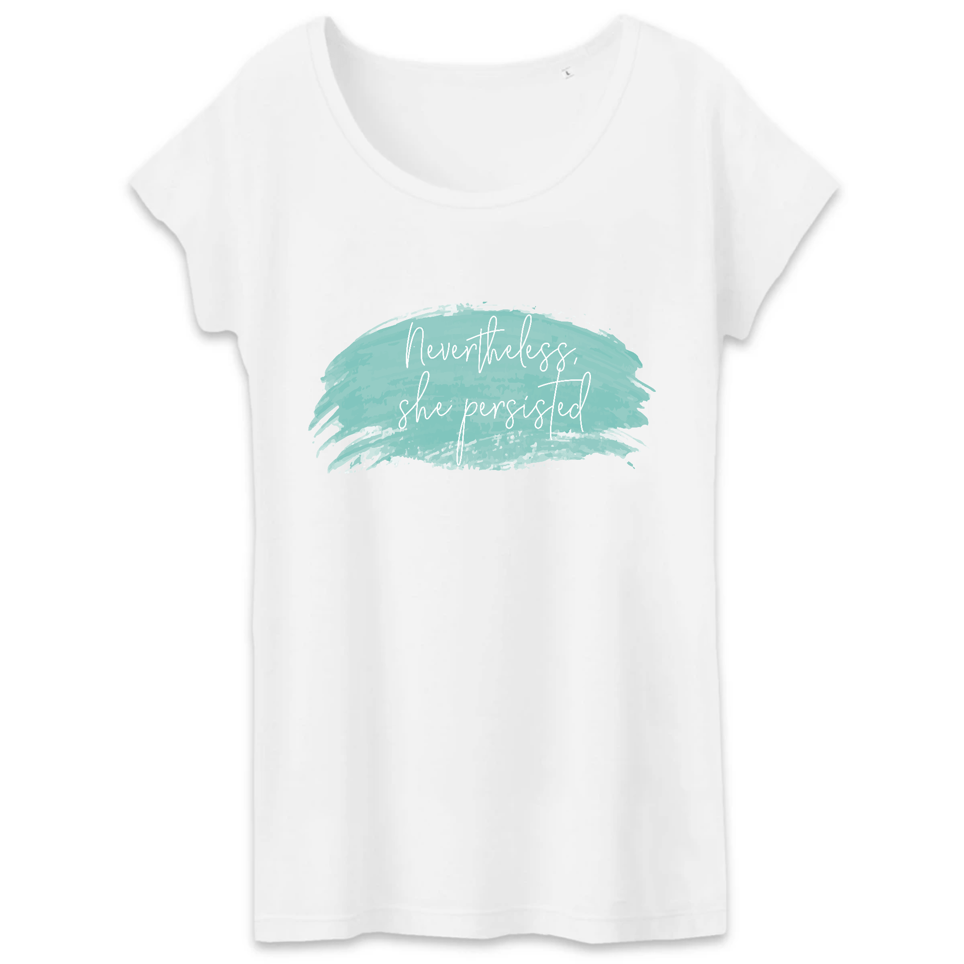 Nevertheless, She Persisted Tee - 100% Organic Cotton - Premium T-shirt Femme BandC - TW043 - DTG - Just €34.95! Shop now at San Rocco Italia