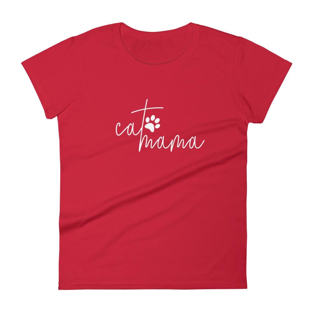 Cat Mama Women's Short Sleeve T-Shirt - Premium T-Shirts - Just €34.95! Shop now at San Rocco Italia