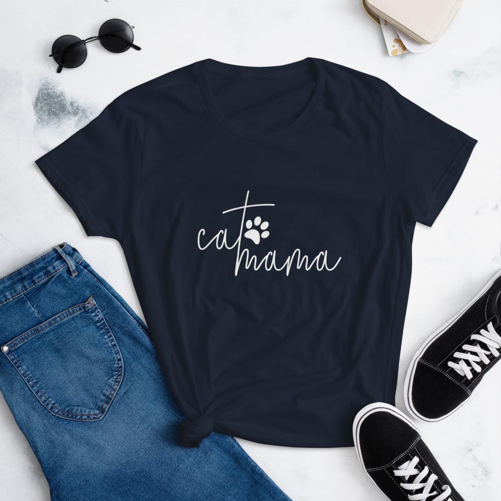 Cat Mama Women's Short Sleeve T-Shirt - Premium T-Shirts - Just €34.95! Shop now at San Rocco Italia