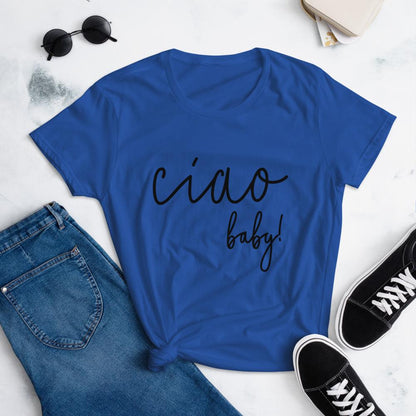 Ciao Baby! Women's Short Sleeve T-Shirt - Premium T-Shirts - Just €34.95! Shop now at San Rocco Italia