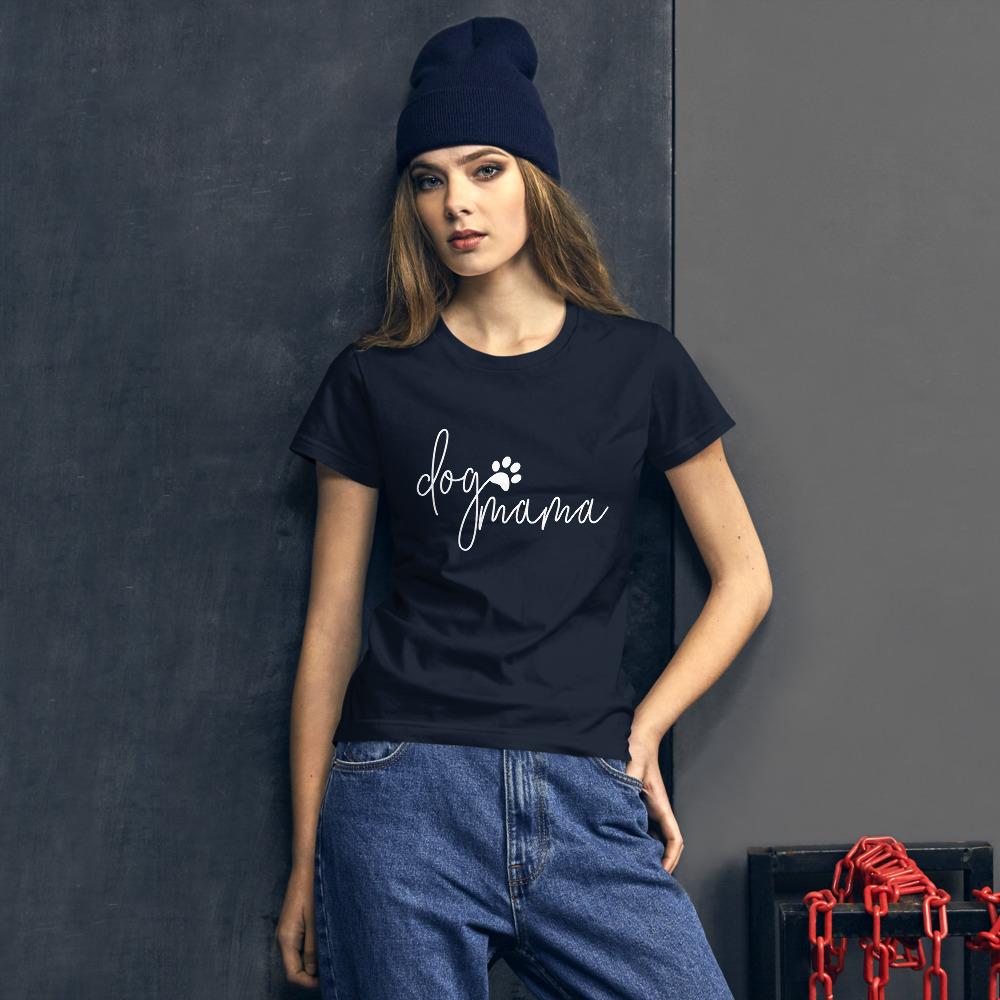 Dog Mama Women's Short Sleeve T-Shirt - Premium T-Shirts - Just €34.95! Shop now at San Rocco Italia