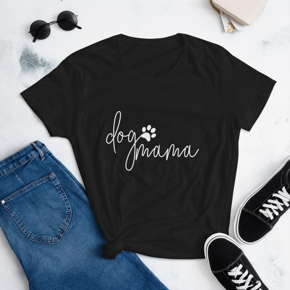 Dog Mama Women's Short Sleeve T-Shirt - Premium T-Shirts - Just €34.95! Shop now at San Rocco Italia