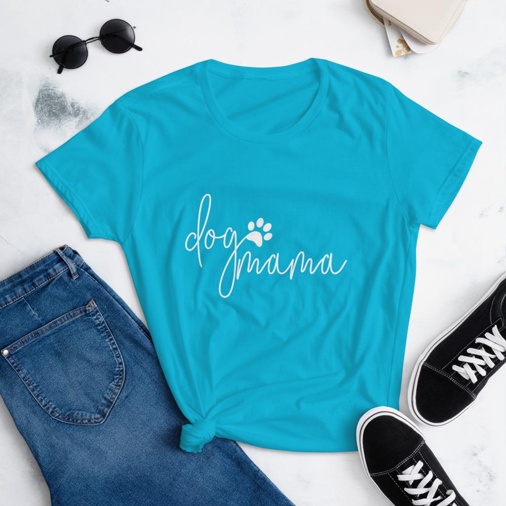 Dog Mama Women's Short Sleeve T-Shirt - Premium T-Shirts - Just €34.95! Shop now at San Rocco Italia