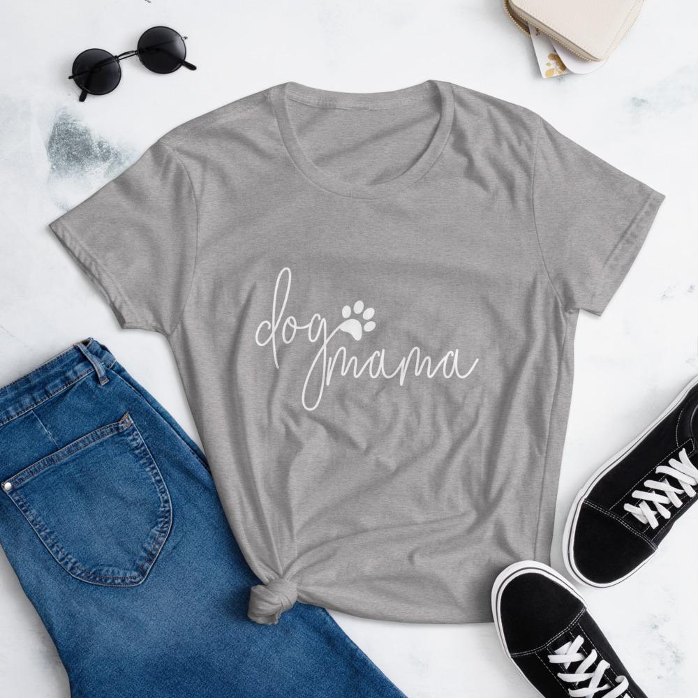 Dog Mama Women's Short Sleeve T-Shirt - Premium T-Shirts - Just €34.95! Shop now at San Rocco Italia