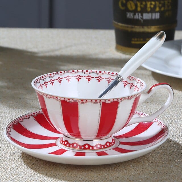 Cup, Saucer and Spoon Sets - Fine Bone China - Premium Tableware - Just €40.95! Shop now at San Rocco Italia