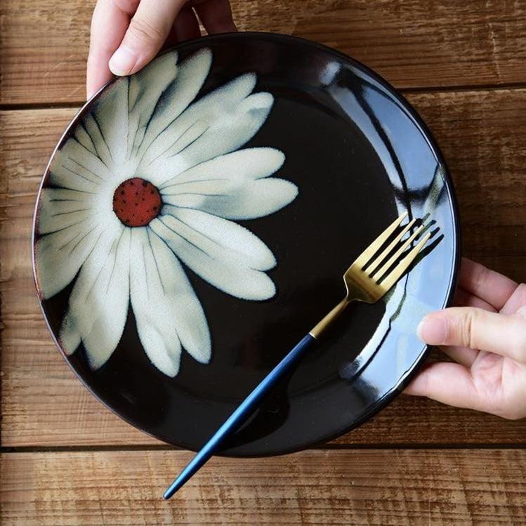 20+ Hand Painted Floral Plates