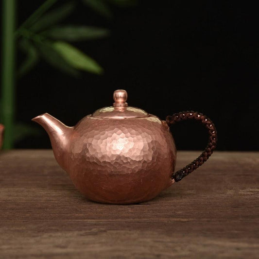 Handmade pure copper tea kettle - 250 ml - Premium Tableware - Just €99.95! Shop now at San Rocco Italia