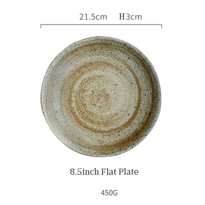 Retro Japanese Style Stoneware Dinnerware - Premium Tableware - Shop now at San Rocco Italia