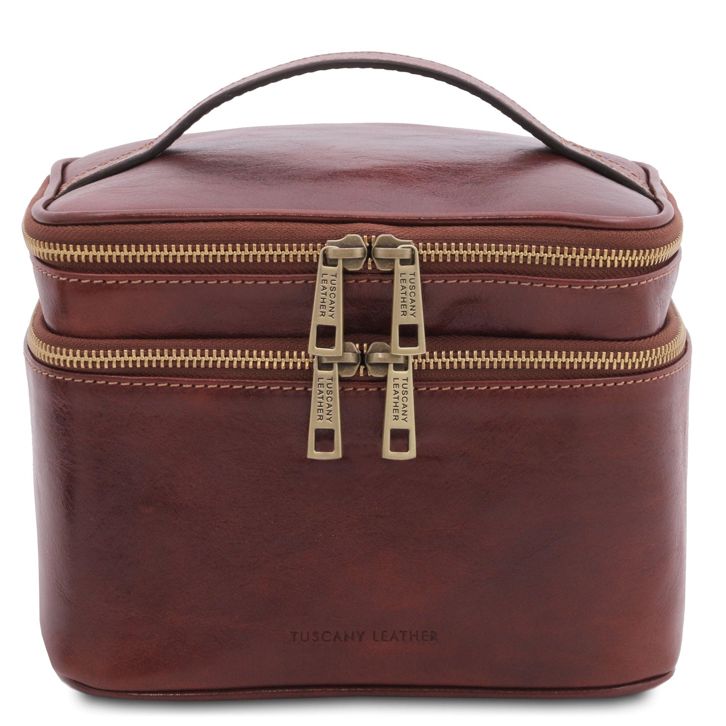 Eliot - Leather toiletry bag train case | TL142045 - Premium Travel leather accessories - Shop now at San Rocco Italia