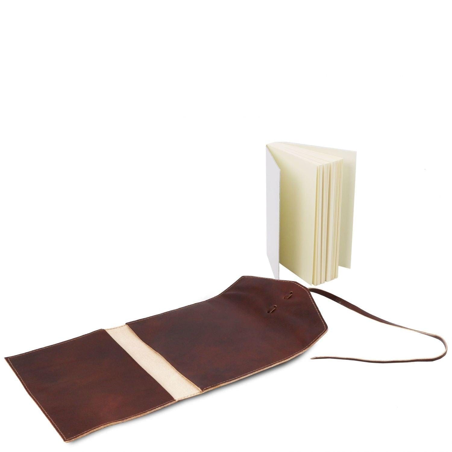 Leather Journal / Notebook & Refill Notebook Paper | TL142027 & TL142046 - Premium Travel leather accessories - Shop now at San Rocco Italia