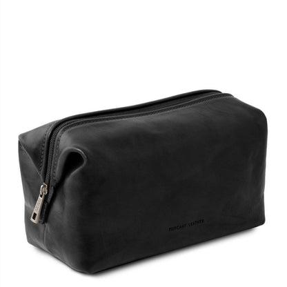 Smarty - Leather toiletry bag - Large size | TL141219 - Premium Travel leather accessories - Just €115.90! Shop now at San Rocco Italia