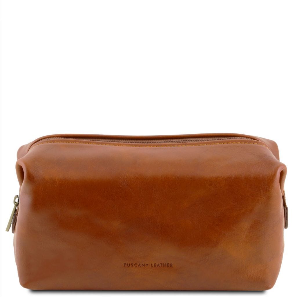 Smarty - Leather toiletry bag - Small size | TL141220 - Premium Travel leather accessories - Shop now at San Rocco Italia