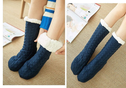 Warm Non-Slip Fleece Lined Socks - Premium  - Just €19.95! Shop now at San Rocco Italia