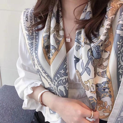 Nature's Harmony Silk Scarf - 100% Real Silk - Premium Women - Accessories - Scarves - Just €46.95! Shop now at San Rocco Italia